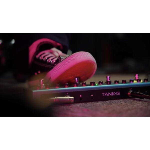 Custom Grand Wave TANK Rechargeable Guitar Multi-Effects Pedal Portable Accept Customized Pedal OEM