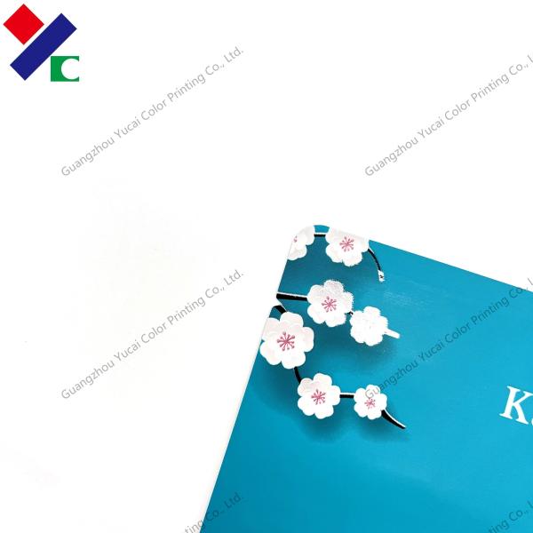 Штейновая зеленая печатая сумка маски Kraft мешка уплотнения 3 сторон белая бумажная лицевая