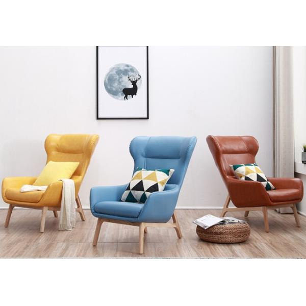 Modern Fabric Leather Leisure Chair Designer Living Room Confoetable highback reception Chair