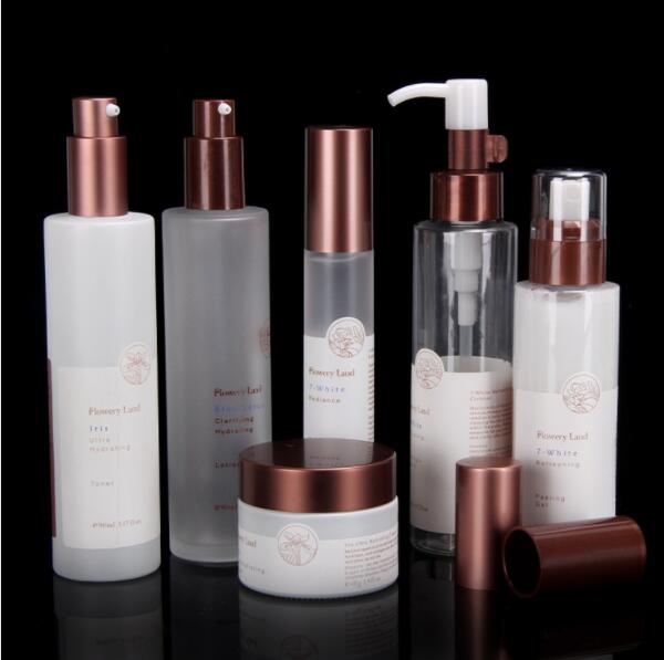 Skin Care Serum and Cream Jars 40g Luxury Cosmetic Containers with PP Plastic Material