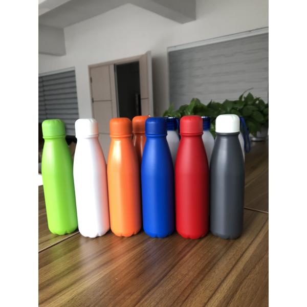 500ML Aluminum Drinking Bottle , Custom Sports Water Bottles Food Grade