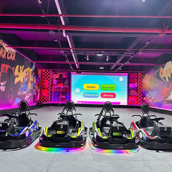 Immersive Go-Kart Racing: Interactive 3D Arena with AR Projection (200-2,000 sqm)