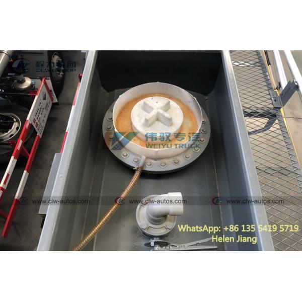 Camion chimique liquide acide sulfurique de transport de FAW 6x2 10000L RHD