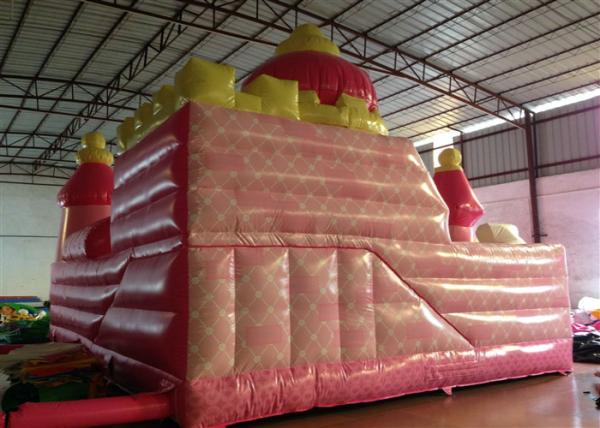Waterproof Princess Bouncy Castle  Full Digital Printing , Attractive Giant Bouncy House