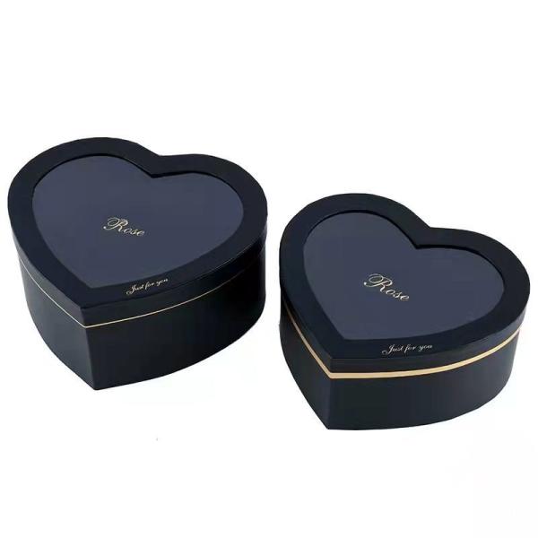 Wedding Cardboard Heart Shaped Gift Boxes With Lids For Chocolates Cookies Candies