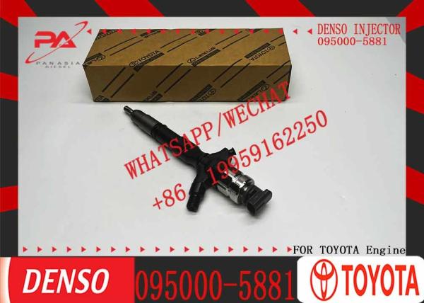 095000-5881 Inyector para camiones de aceite 23670-30050 Inyector para motores diesel 095000-5660 095000-5880 para TOYOTA