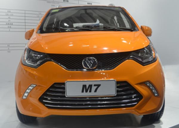 Range 180-200 Km Electric Powered Vehicles , 72V 5KW Motor Power Yellow Automatic Electric Car