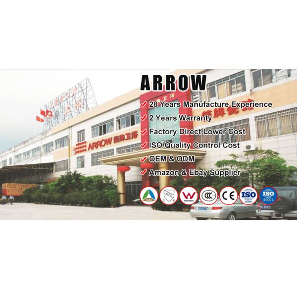 Arrow Brand Modern Smart Toilet with Ceramic Material Concealed Tank and Automatic Operation