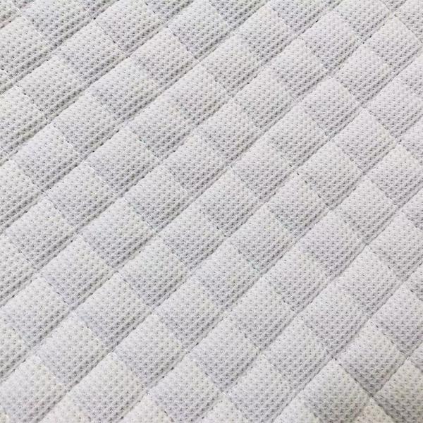 Lightweight White Horse Riding Pad 100% Honeycomb Cloth
