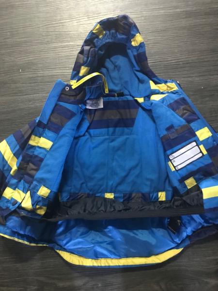 86/92  98/104 Long Front Zipper Kid's Outdoor Jacket Two Color In Stock