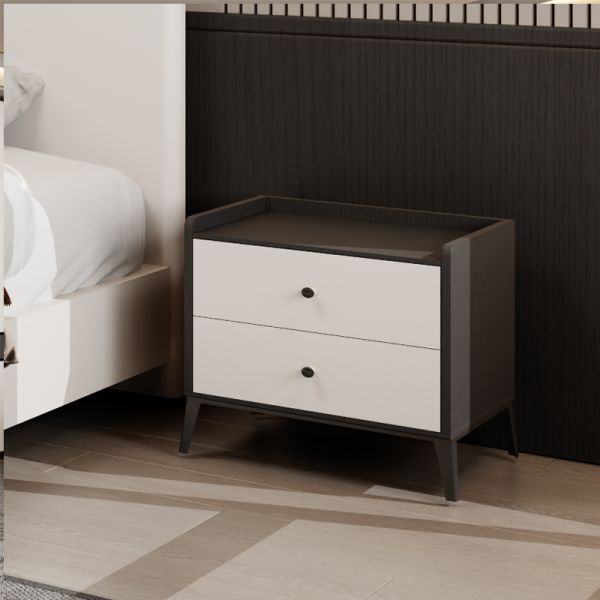 Modern Luxury Bedroom Furniture Set Classic Wooden King Size with Ample Storage Cozy Minimalist Complete Master Suite