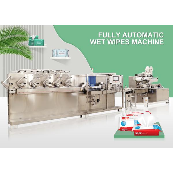 Suny Group Wet Tissue Wipe Packaging Machine Wet Wipes Making Machine