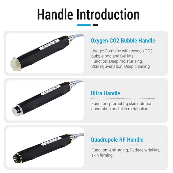 Hot Sale 3 in 1 Co2 Bubble Oxygen Facial Care Oxygenetion Facial Machine