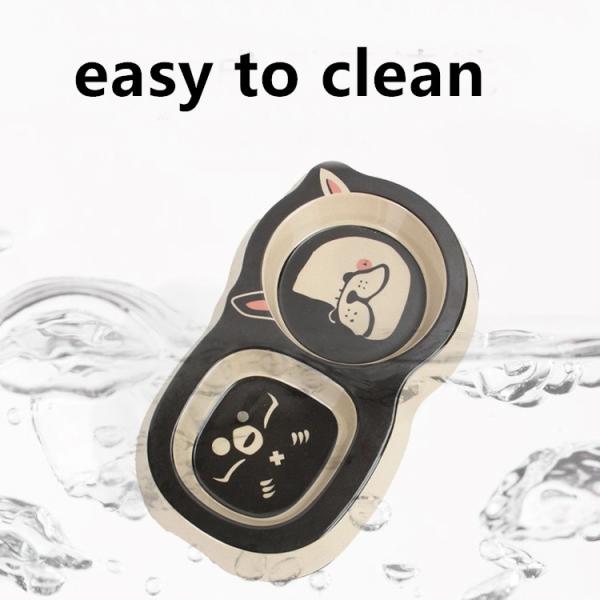 Шар собачьей еды мультфильма таза воды шара кота Не-выскальзывания шара собаки шара бамбукового любимца волокна двойной