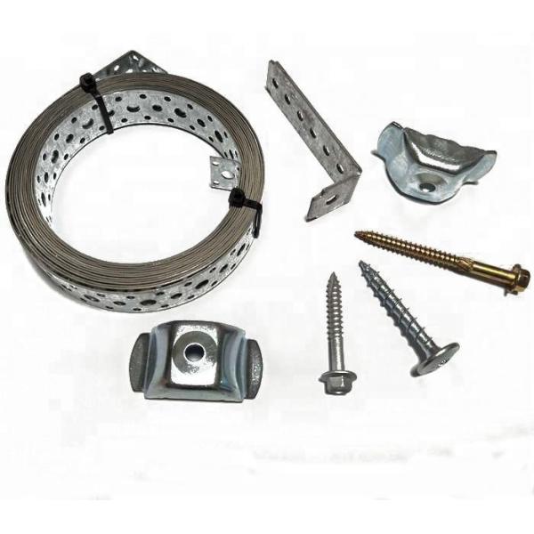 Настраиваемая длина перфорированная оцинкованная стальная металлическая вешалка ремень ремень трубы