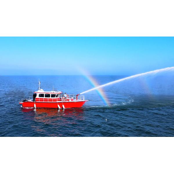 13.25M/43.47FT High Quality Aluminum Fire Boat