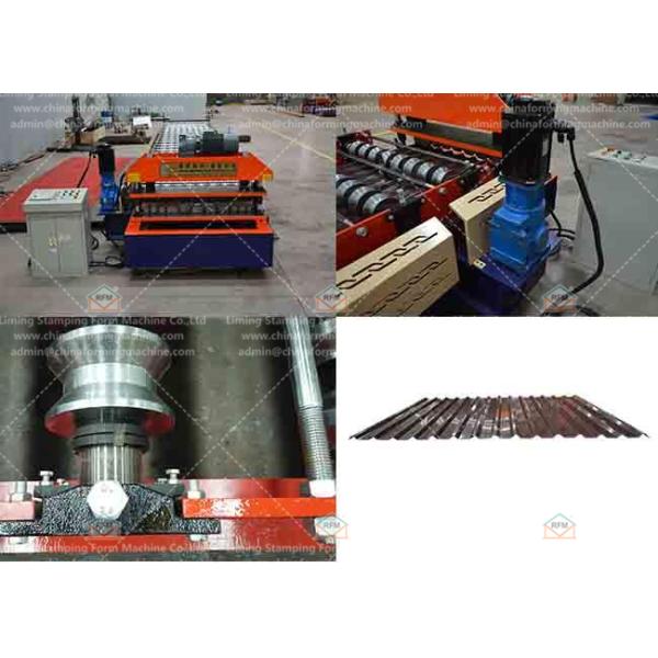 Высокотехнологичная плита крыши скорости 60m/Min застеклила кафельную машину