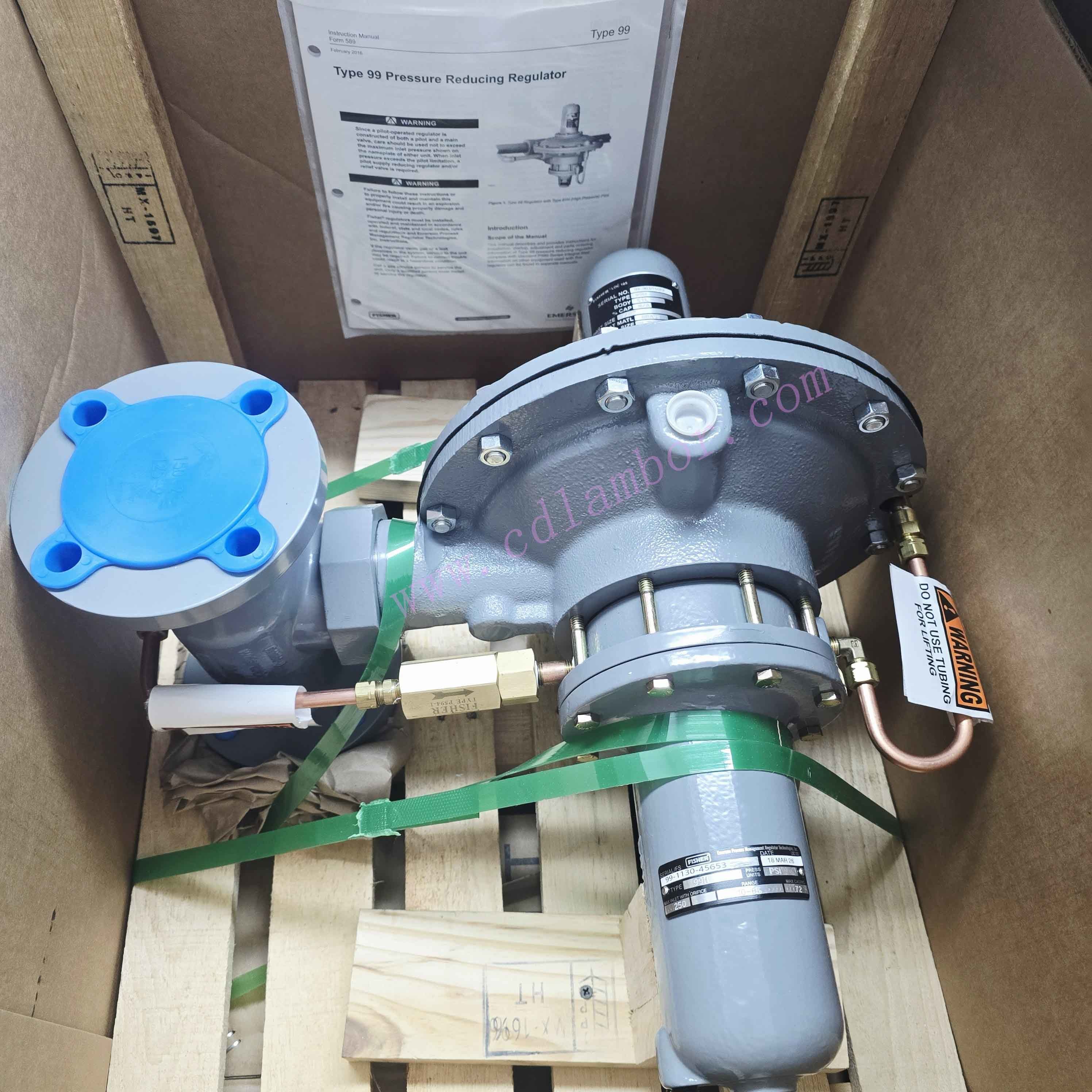 Fisher™ Type 99 Pressure Reducing Regulator  99L
