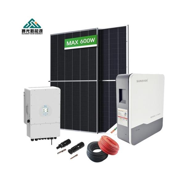Roof Mounting 1kw 5kw 8kw 10kw 15kw Solar Panel Prices for Home Solar Energy System