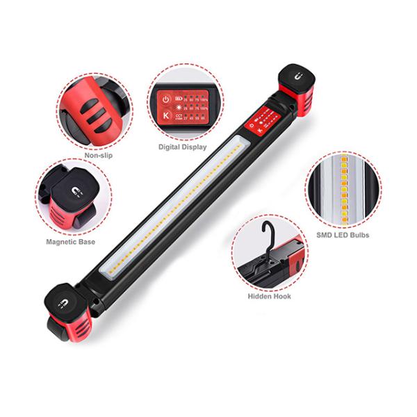2500 Lumens Magnetic LED Inspection Light for Car Maintenance and Emergency Situations