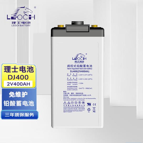 175 мм ширины Леоч батарея DJ400 Свинцово-кислотная батарея 2V400Ah для связи и солнечной энергии