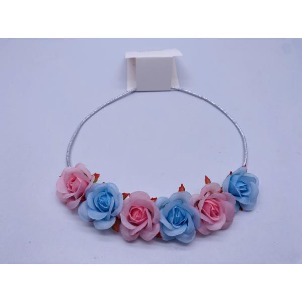 Les enfants fleur élastique cheveux bandes de caoutchouc mode pour le mariage