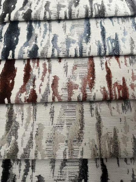 Plain Color Weave Curtain Fabric Lightweight For Home Window