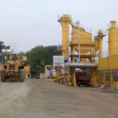 LB2000 Stationary Asphalt Batch Mix Plant For Road Construction Projects