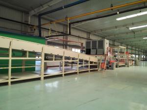 Natural Asphalt Carpet Back Coating Production Line Automatic Water - Cooling