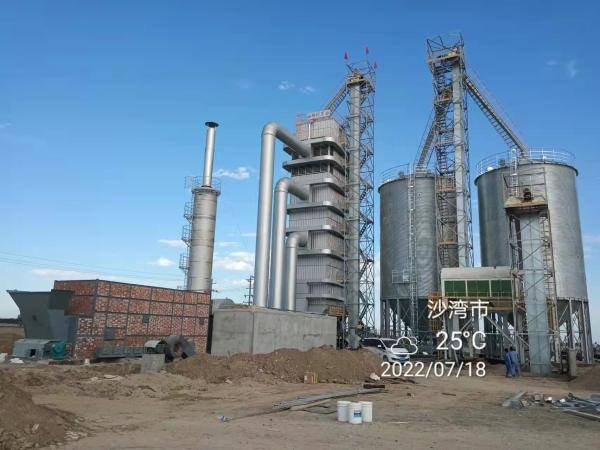 食品加工産業向け100～1000 T/Dコーン乾燥機