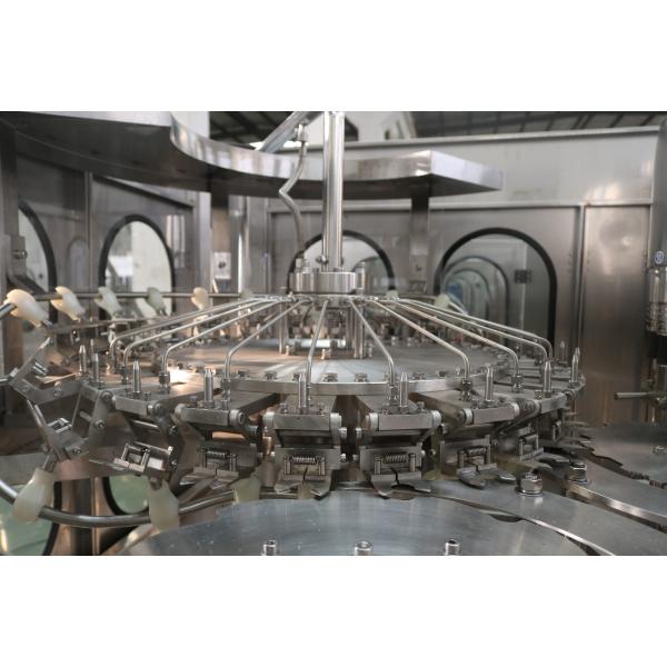 6000 BPH 3 In 1 Filling Machine , Pet Bottle Filling And Capping Machine