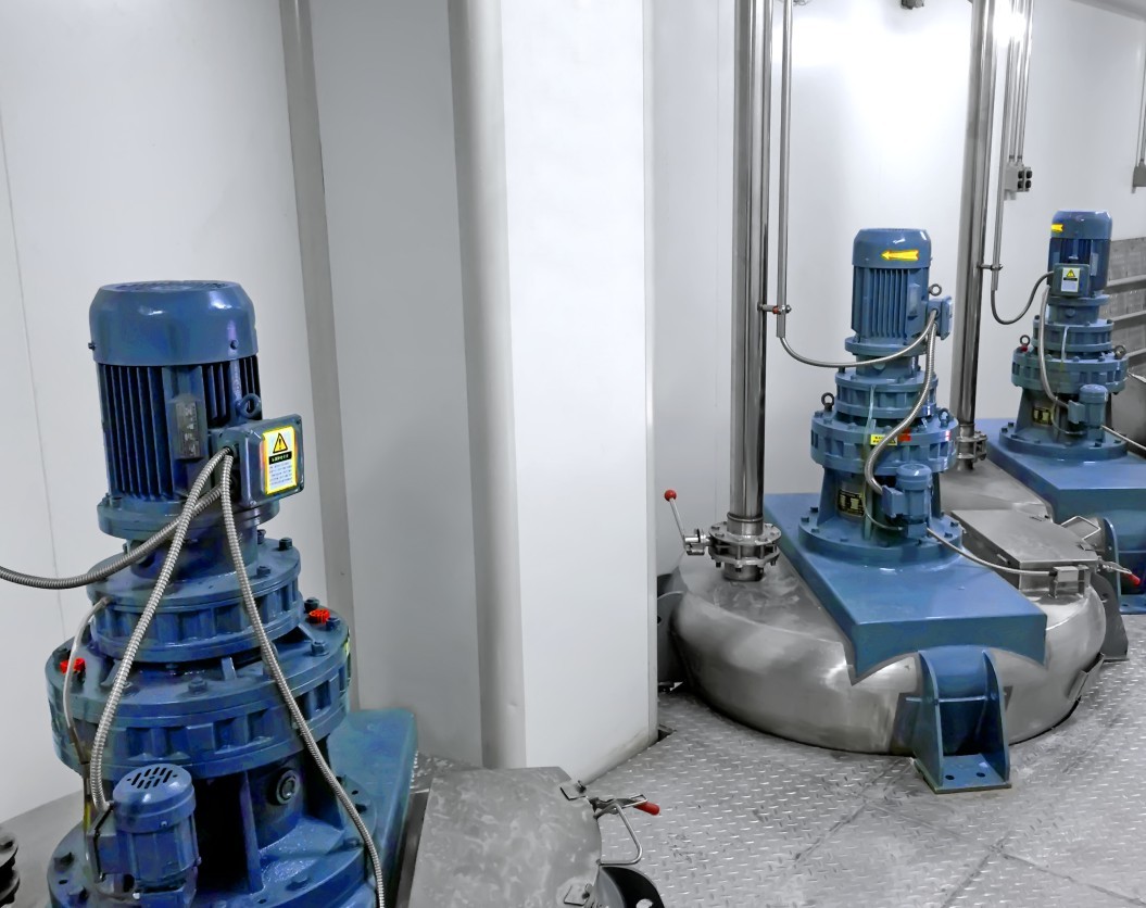 Tooth paste making machine, tooth paste mixing machine