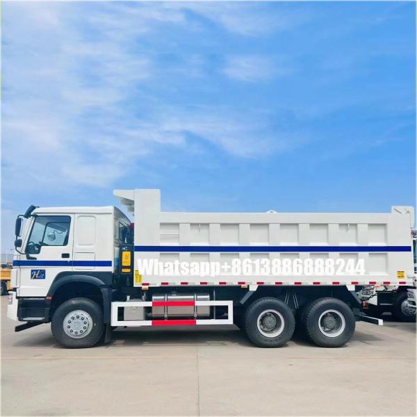 Blanc 6*4 HOWO 371 Chevaux 5,6 m
