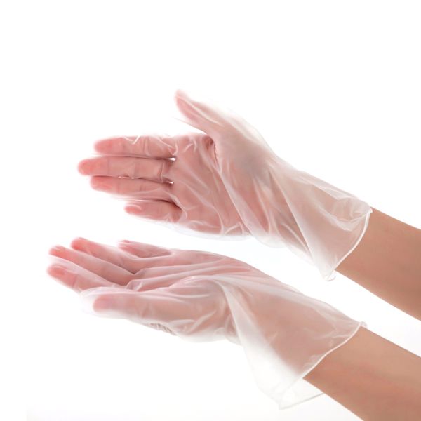 Haixin Health Examination Glove Nitrile PE Finger Hand Gloves Powdered Surgical Medical Hand Exam