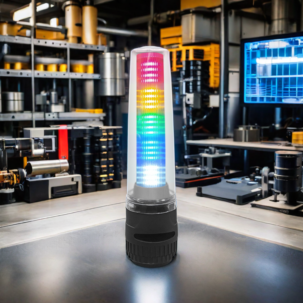 ONN-M4S-A Foldable Base Green Warning Light CNC Machine Equipment Indicator Lamp With Stack Alarm Tower For Lighting