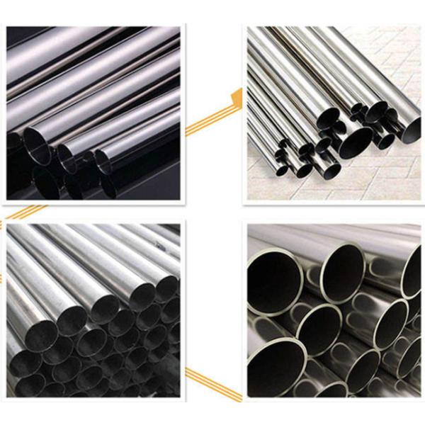 Stainless Steel Hollow Pipe Luxury Metal Tube Welded Polished Round Pipe 304 Steel Pipe