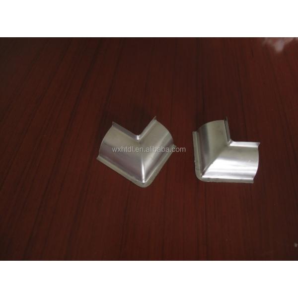 Металлические уголки 8 мм из нержавеющей стали для столешниц