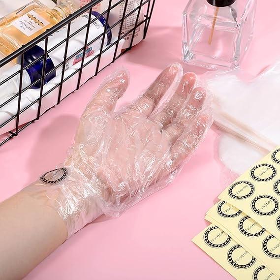 Paraffin Wax Liners Bags, Disposable Mitts Booties Plastic Socks And Gloves Liners For Hand & Foot Hot Wax