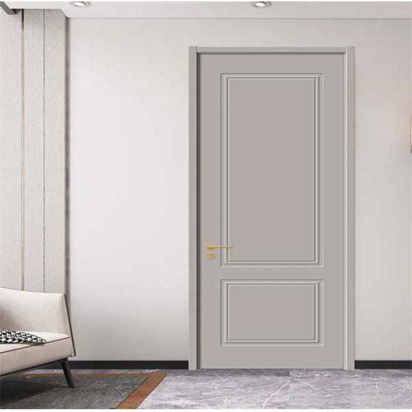 Спальня из нержавеющей стали ПВХ дверь для современного простого интерьера