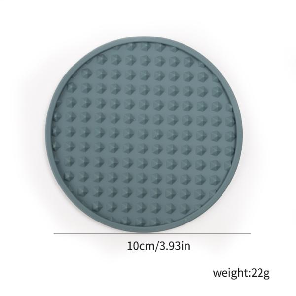 Silicone insulated cushion Coast Function Home Deco Cute Coaster Customized Designs