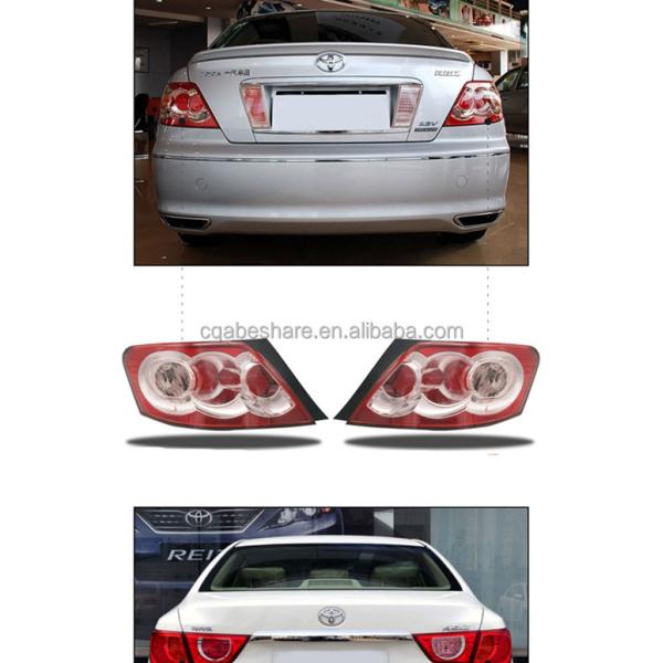 Luzes traseiras vermelhas para carros Toyota 2006-2015 Reiz Mark X Luz traseira LED Luz traseira