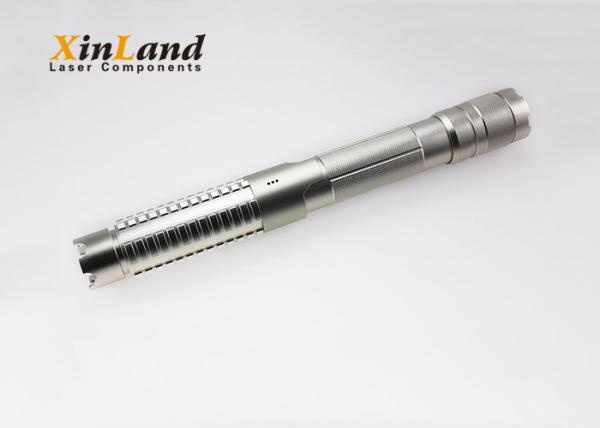 Industrial 5 Watt Powerful Laser Pointer Pen With Aluminum Press Switch