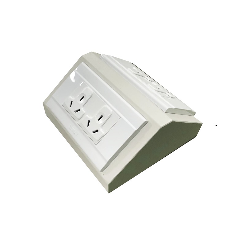 Corrosion Resistant Power Socket Box Desk / Bench Electric Socket Box For Laboratory