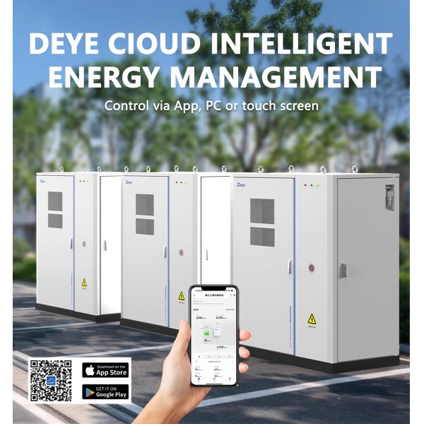 Deye GE-F120 Home Energy Storage Solar Lithium Battery Case Factory Wholesale with Lifepo4 Technology