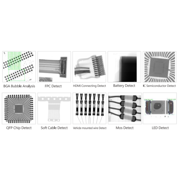 High Precision Microfocus X-Ray Inspection Machine with CNC Batch Programming for PCB Testing