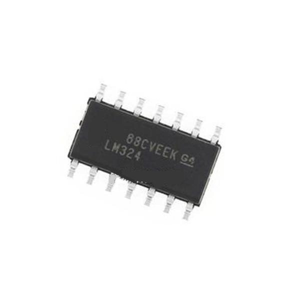 LM324DR Integrated Circuit Chips Instrumentation OP Buffer Amps Amplifier 4 Circuit 14-SOIC