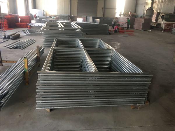 chain link temporary construction fence panels 6FT X 10F Mesh 2 3/8  x 2 3/8 ( 60mm x 60mm ) x 12 gauge wire