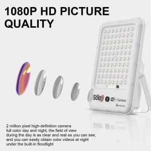 5.2kg White Solar CCTV Light LED Outdoor Security Lights