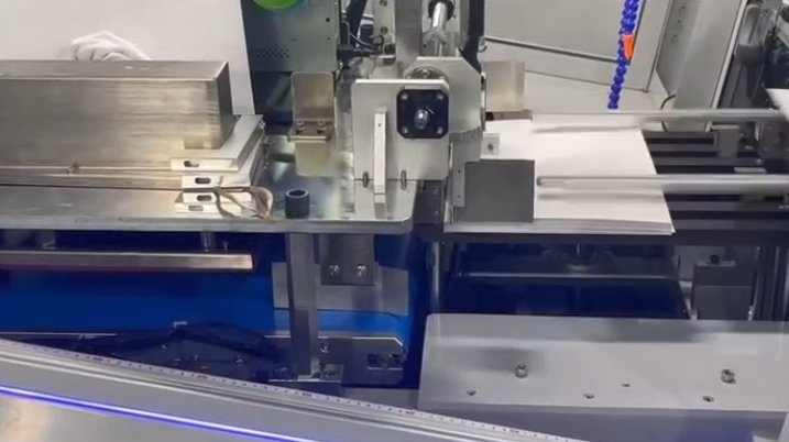HX5000B Board Book Lay Flat Binding Machine Paper Board Folding Gluing Grayboard Inserting Unit