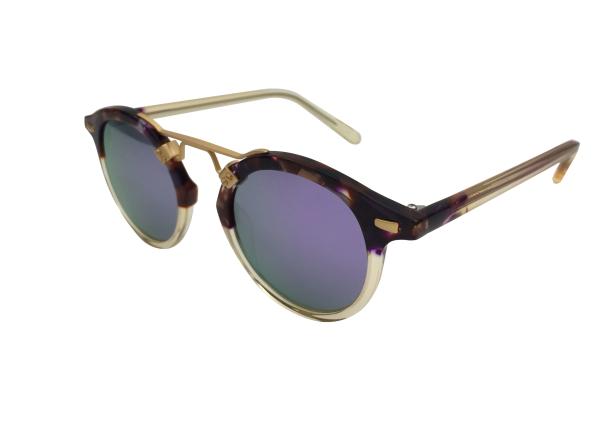 Lamination acetate sunglasses Lady's accessories bestselling pattern